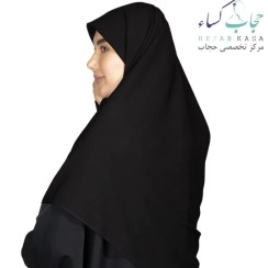 تصویر مقنعه کرپ ساده قواره ۱۰۰ 