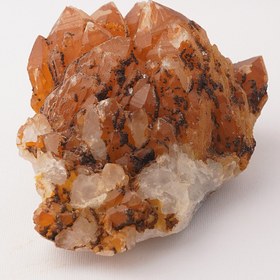 تصویر کوارتز کلاستر هماتوییدی سنگ طبیعی 