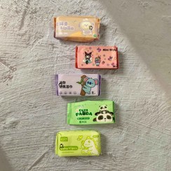 تصویر دستمال مرطوب فانتزی جیبی 