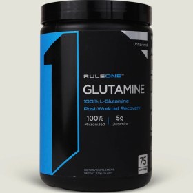 تصویر گلوتامین رول وان | Rule1 l-Glutamine 100% micronized 