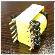 تصویر ترانس سوئیچینگ 12 ولت 0.5 آمپر با آی سی DK124 و هسته و فریت EE13 