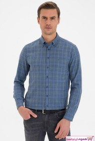 تصویر قیمت پیراهن اسپرت مردانه مارک پیرکاردین رنگ لاجوردی کد ty65382952 