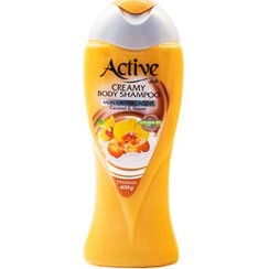 تصویر شامپو بدن کرمی بزرگسال کارامل 400 گرمی اکتیو Active Caramel Creamy Body Shampoo 400g