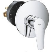 تصویر شیر توالت توکار GROHE مدل New Bauedge کد 29078001 GROHE BauEdge Concealed shower mixer