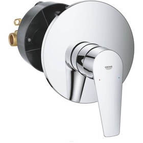 تصویر شیر توالت توکار گروهه GROHE مدل New Bauedge کد 29078001 GROHE BauEdge Concealed shower mixer