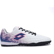 تصویر کفش ورزشی سالنی زنانه و مردانه اسپلیت تی اف گر 3اف ابیض | Lotto | 651993710 | اورجینال 
