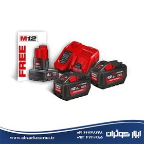 تصویر کیت باتری و شارژر میلواکی Milwaukee مدل M18HNRG-122 