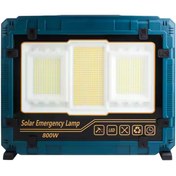تصویر نورافکن شارژی خورشیدی ۸۰۰ وات مدل W8121-3 