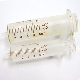تصویر سرنگ شیشه‌ای | 5 میلی لیتر 