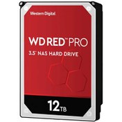 تصویر هارد اینترنال وسترن دیجیتال Red Pro NAS مدل Western Digital CMR ظرفیت 12 ترابایت Western Digital Red Pro NAS CMR 12TB 256MB Cache SATA III Internal HDD