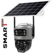 تصویر دوربین خورشیدی دو لنز سیم کارتی(18 ماه گارانتی توسعه مبتکران هونام) 