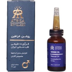 تصویر لوسیون حجم دهنده آتریسا مردانه اسکای کوئین حاوی ۸۰ درصد پروتئین Atrisa men's volumizing lotion containing 80 protein