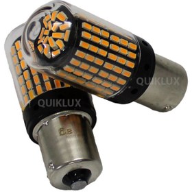 تصویر لامپ SMD تک کنتاکت 144 تایی AG (ساده) بسته 2 عددی - رنگ نارنجی 