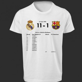 تصویر تی شرت رئال مادرید 11 - 1 بارسلونا 