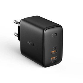 تصویر شارژر دیواری 65 واتی آکی مدل AUKEY OMNIA DUO PA-B4 AUKEY OMNIA DUO 65W PA-B4 WALL CHARGER