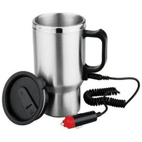 تصویر لیوان فندکی خودرو 140Z ا 140Z STAINLESS STEEL ELECTRIC MUG 140Z STAINLESS STEEL ELECTRIC MUG