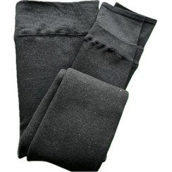 تصویر ساق شلواری سه بعدی ۹۸۰۰ پنتی مشکی داخل خز دار اعلا 