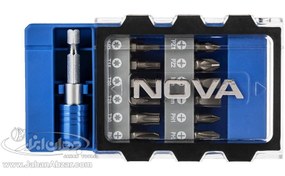 تصویر ست سر پیچ گوشتی برند نووا مدل NTS-1325 ( 13 عددی) nova-20-piece-screwdriver-set-model-nts-1325