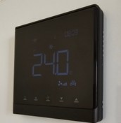 تصویر ترموستات زیگبی لمسی فن کویل سری پالرمو 