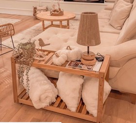 تصویر نیمکت چوبی 