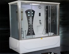 تصویر کابین دوش و سونا بخار میلان 