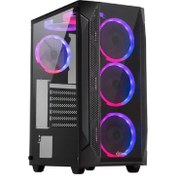 تصویر کامپیوتر دسکتاپ گیمینگ ، 12400F ، Core i5 ، رم 32 DDR4 ، حافظه 256 SSD ، گرافیک 8 RX 580 