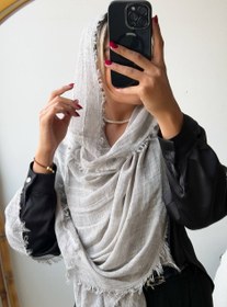 تصویر شال کنفی - سبزآدامسی 