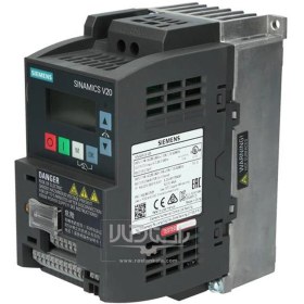 تصویر اینورتر تک فاز 0.55 کیلووات سری V20 زیمنس Siemens inverter V20 - 6SL3210-5BB15-5UV1