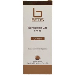 تصویر ژل ضد افتاب بتیس- betis sunscreen gel 