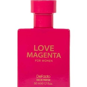 تصویر ادوپرفیوم زنانه دفکتو مدل Love Magenta حجم 50 میلی‌لیتر حجم 50 میل ادکلن زنانه Love Magenta برند دفکتو حجم 50 میل