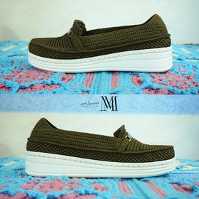 تصویر کفش کالج زنانه مدل گیوه 