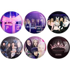تصویر پیکسل خندالو گروه Black Pink 