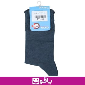 تصویر جوراب دیابتی نانو nano رنگ طوسی 