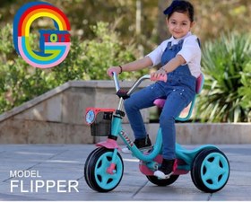 تصویر سه چرخه بزرگ تا ۸سال - سبزابی 