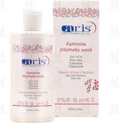 تصویر ژل بهداشتی بانوان آریس aris دارای PH 4.5 aris Feminine Intimate Wash With PH 4.5