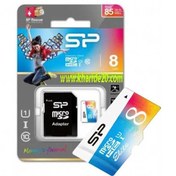 تصویر رم8گیگ کارتی سیلیکون پاور SP -85MB/S 