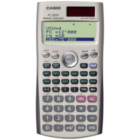 تصویر ماشین حساب مدل FC-200V کاسیو ا Casio FC-200V calculator Casio FC-200V calculator