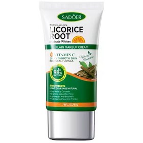 تصویر کرم سفید کننده ویتامین سی و عصاره ریشه شیرین بیان سادور 50 گرم LICORICE ROOT TONING CREAM