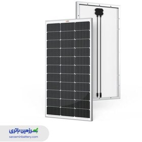 تصویر پنل خورشیدی 100 وات 