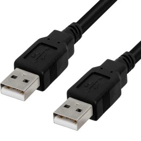 تصویر کابل لینک USB دیتالایف مدل USB A - A به طول 1.5 متر Datalife USB link cable model USB A-A 1.5 meters long