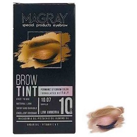 تصویر کیت رنگ ابرو حرفه ای ماگرای شماره 10.07 Brow Tint Eyebrow Color Kit