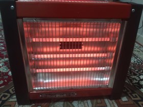 تصویر بخاری برقی فن‌دار زمینی ابر استاره مدل آفتاب، سیستم خاموشی خودکار، دارای فن بسیار قوی 