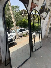 تصویر آینه قدی گنبدی 