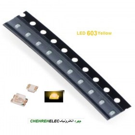 تصویر ال ای دی زرد LED-SMD 603 