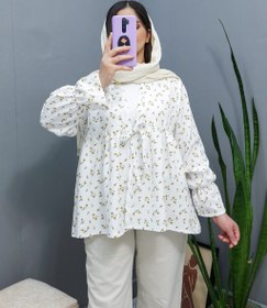 تصویر شومیز عروسکی گل گچی 