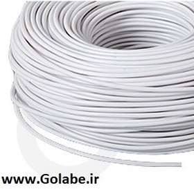 تصویر شلنگ کولر آبی سفید یک متری 