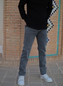 تصویر شلوار جین اسلیم - طوسی / 36 