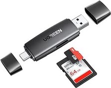 UGREEN USB C SD Card Reader 4-in-1 Memory Card Adapter External SD Micro SD  MS CF Compact Flash Camera Card Reader Compatible with iPhone 15/15 Pro