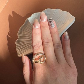 تصویر انگشتر گره گرد 