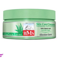 تصویر کرم مرطوب کننده بی ام اس (BMS) مدل Aloevera وزن 100 گرم 